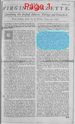 Page thumbnail for The Virginia Gazette