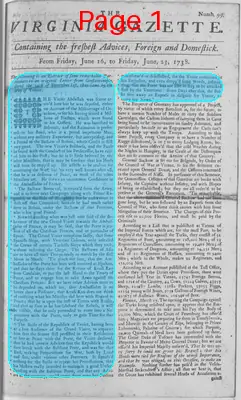 Page thumbnail for The Virginia Gazette