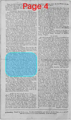 Page thumbnail for The Virginia Gazette