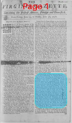 Page thumbnail for The Virginia Gazette