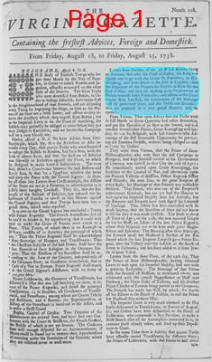 Page thumbnail for The Virginia Gazette