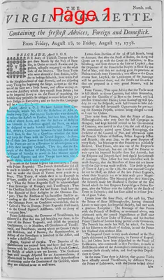 Page thumbnail for The Virginia Gazette