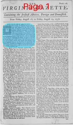Page thumbnail for The Virginia Gazette
