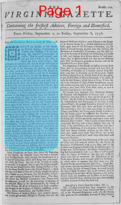 Page thumbnail for The Virginia Gazette