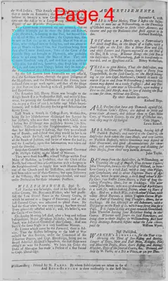 Page thumbnail for The Virginia Gazette