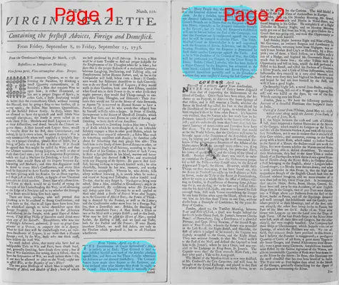Page thumbnail for The Virginia Gazette
