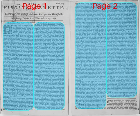 Page thumbnail for The Virginia Gazette