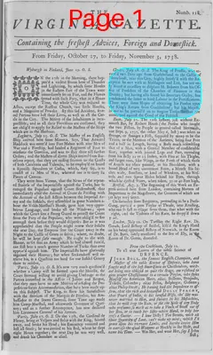 Page thumbnail for The Virginia Gazette