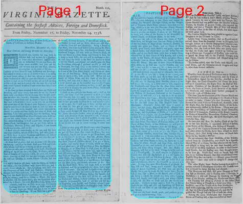 Page thumbnail for The Virginia Gazette