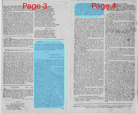 Page thumbnail for The Virginia Gazette