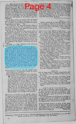 Page thumbnail for The Virginia Gazette