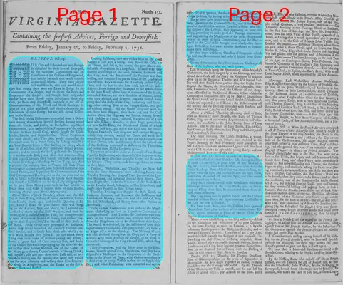 Page thumbnail for The Virginia Gazette