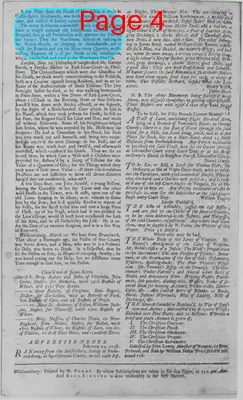 Page thumbnail for The Virginia Gazette