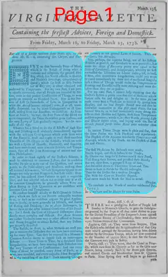 Page thumbnail for The Virginia Gazette