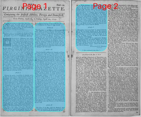 Page thumbnail for The Virginia Gazette