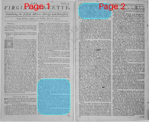 Page thumbnail for The Virginia Gazette