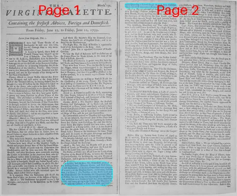 Page thumbnail for The Virginia Gazette