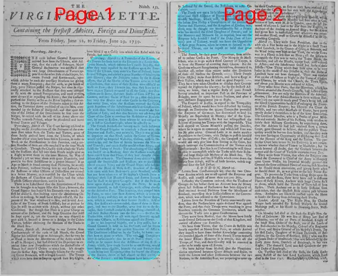 Page thumbnail for The Virginia Gazette