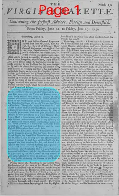 Page thumbnail for The Virginia Gazette