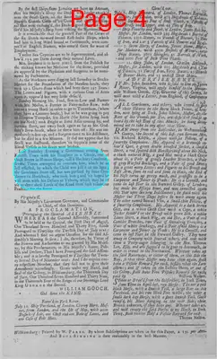 Page thumbnail for The Virginia Gazette