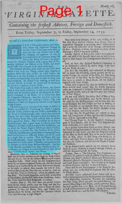 Page thumbnail for The Virginia Gazette