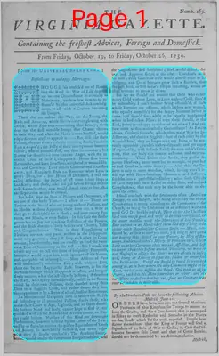 Page thumbnail for The Virginia Gazette