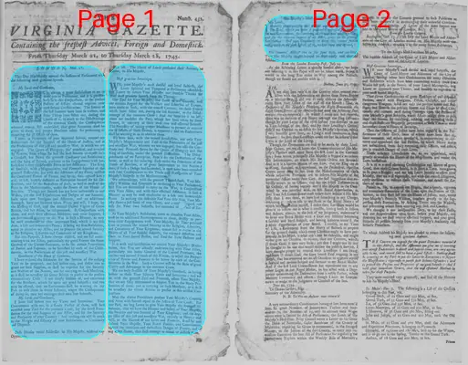 Page thumbnail for The Virginia Gazette