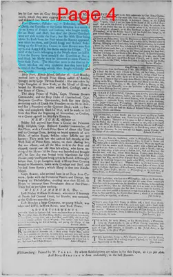 Page thumbnail for The Virginia Gazette