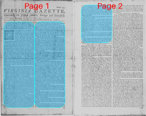 Page thumbnail for The Virginia Gazette
