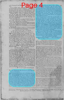 Page thumbnail for The Virginia Gazette