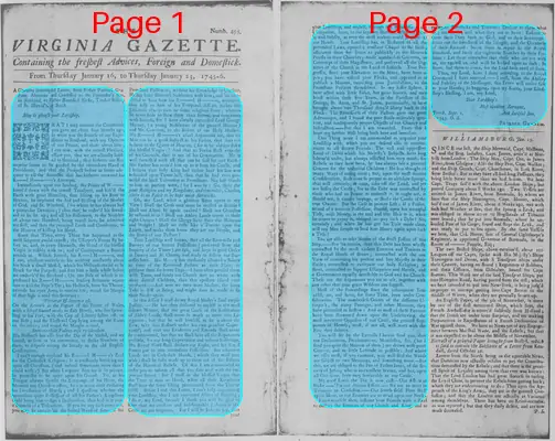Page thumbnail for The Virginia Gazette