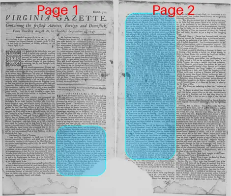 Page thumbnail for The Virginia Gazette