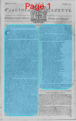 Page thumbnail for The Virginia Gazette