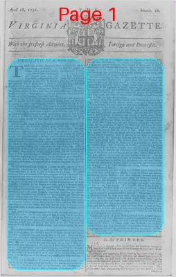 Page thumbnail for The Virginia Gazette