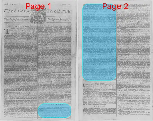 Page thumbnail for The Virginia Gazette