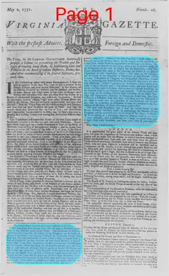Page thumbnail for The Virginia Gazette