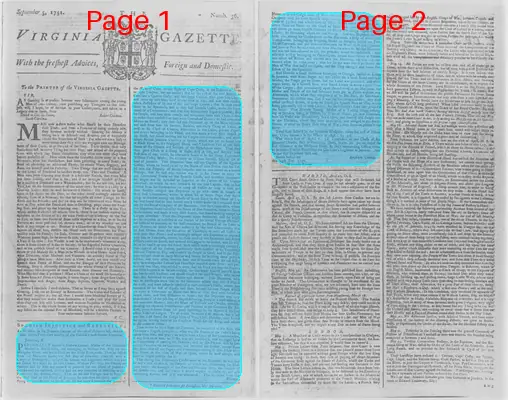 Page thumbnail for The Virginia Gazette