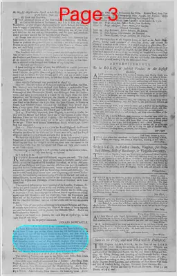 Page thumbnail for The Virginia Gazette