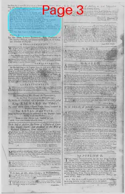 Page thumbnail for The Virginia Gazette