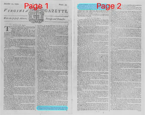 Page thumbnail for The Virginia Gazette