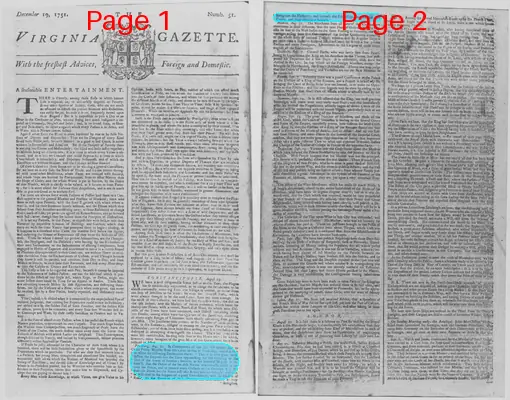 Page thumbnail for The Virginia Gazette