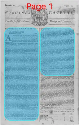 Page thumbnail for The Virginia Gazette