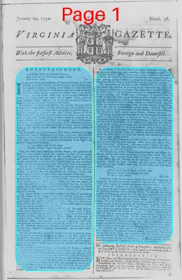 Page thumbnail for The Virginia Gazette