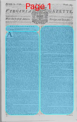 Page thumbnail for The Virginia Gazette