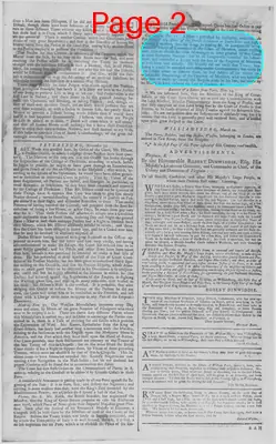 Page thumbnail for The Virginia Gazette