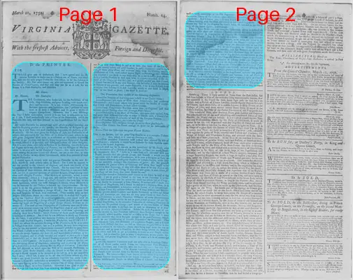 Page thumbnail for The Virginia Gazette