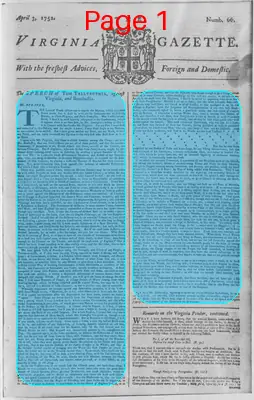 Page thumbnail for The Virginia Gazette