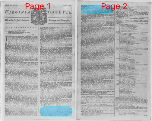Page thumbnail for The Virginia Gazette