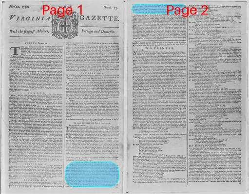 Page thumbnail for The Virginia Gazette