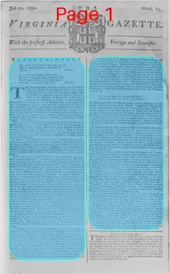 Page thumbnail for The Virginia Gazette